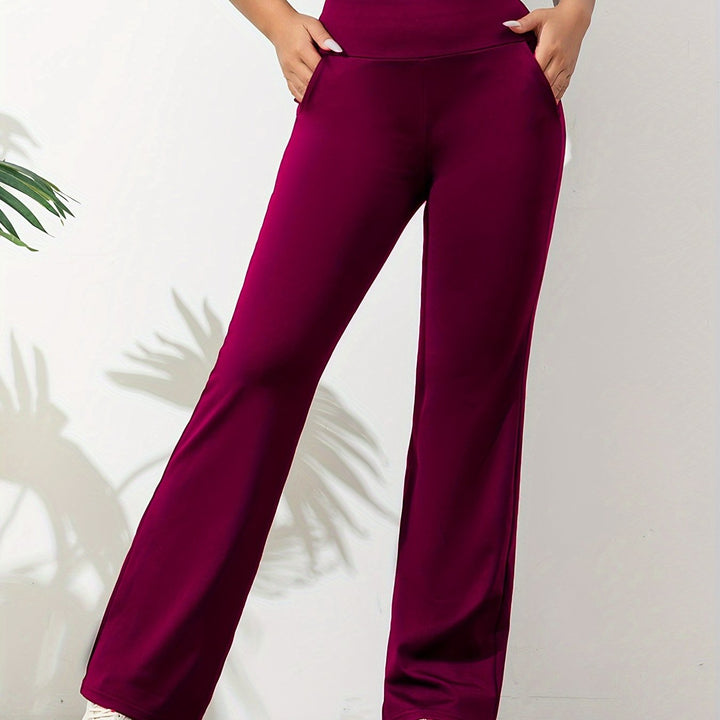 Drune | Sportliche Flared Jogginghose