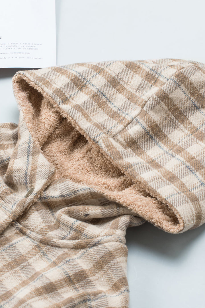Drune | Gitterjacke mit Plüschfutter Warm und Stilvoll Ideal Für Den Alltag