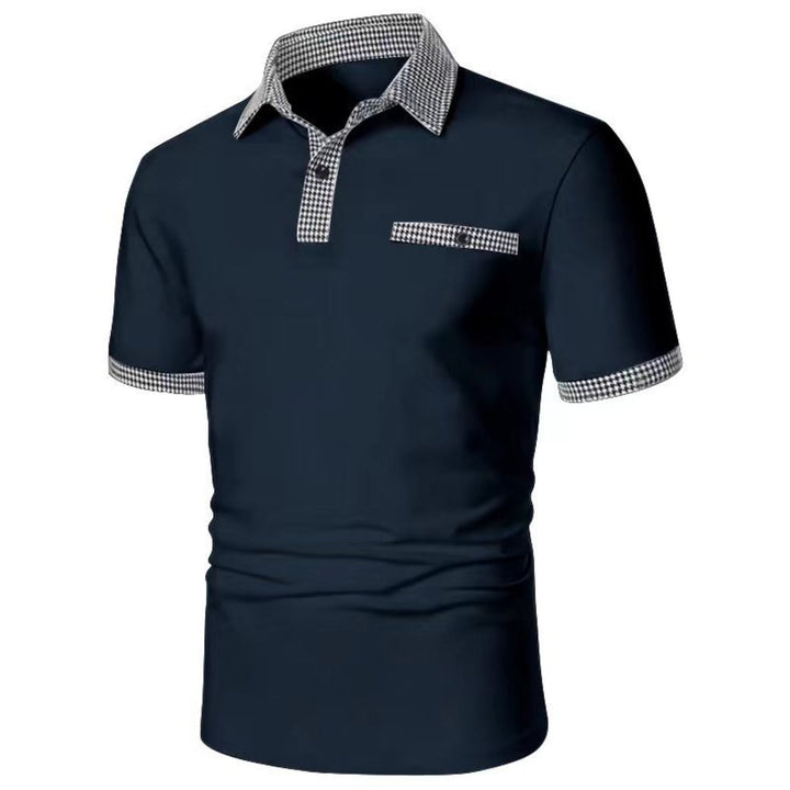 Drune | Farblich passendes POLO-Shirt mit Knöpfen