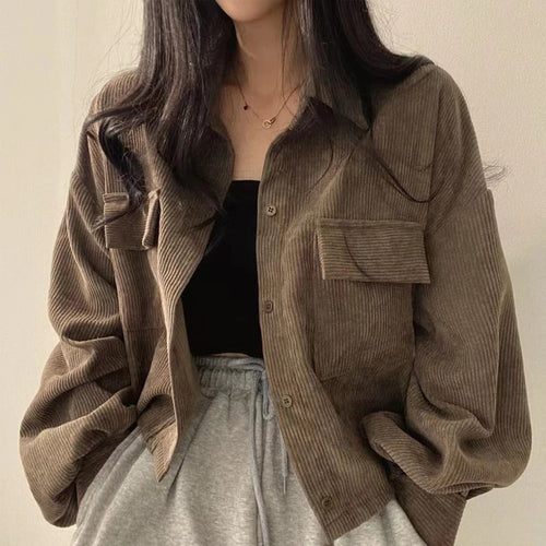 Drune | Casual, comfortable corduroy jacket for everyday style