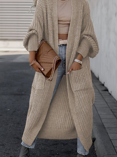 Drune Strickcardigan Aus Wolle Mit Taschen Für Damen | Perfekt Für Den Alltag