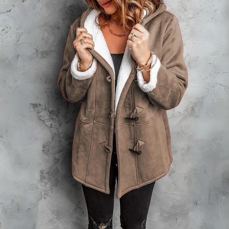 Drune | Trendig Weiche Kapuzenjacke für Frauen