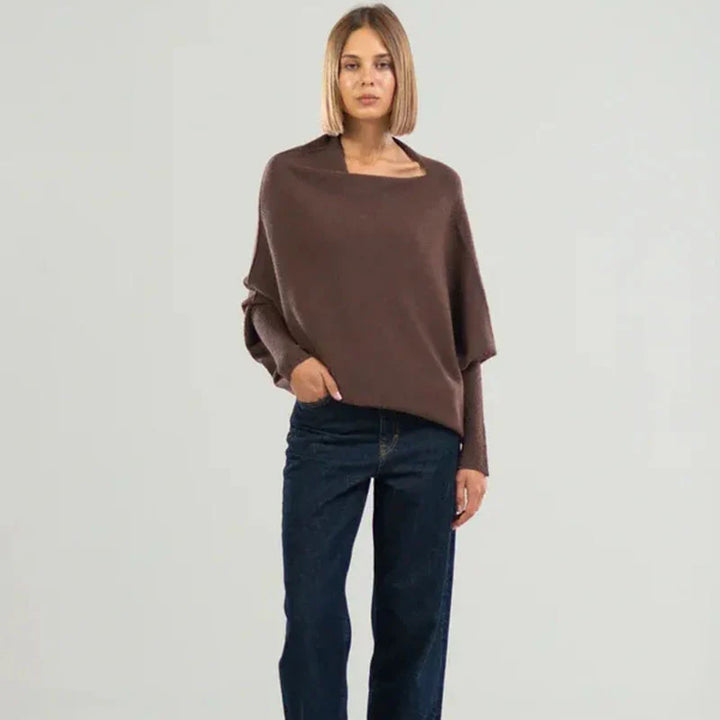 Drune | Luxus Pullover Sweater Mit Offener Hals