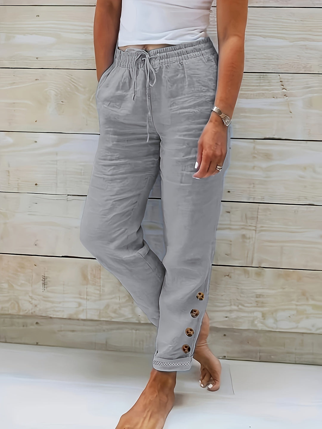 Drune | Jogginghose Mit Kordelzug Für Damen