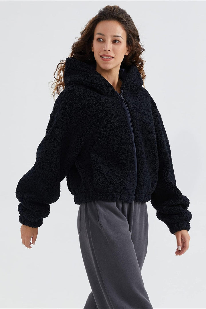 Drune | Kapuze Zip Kurze Jacke