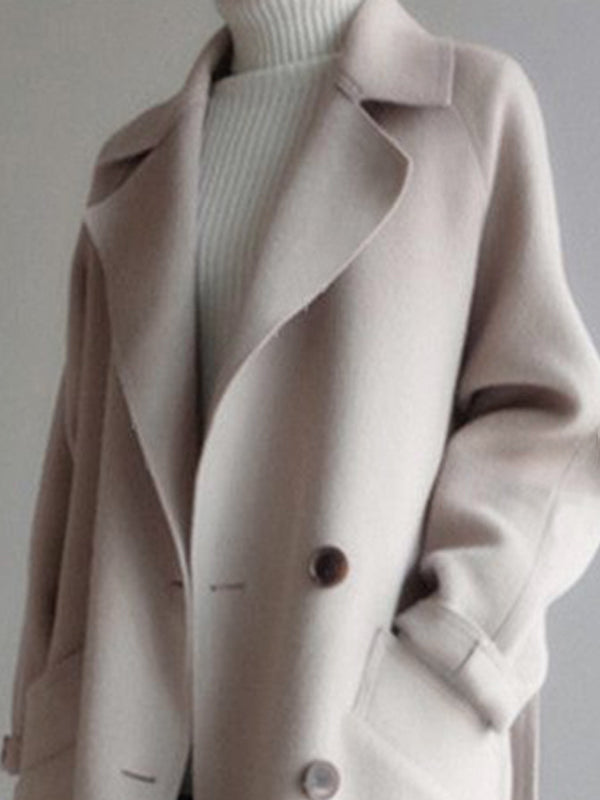 Drune | Vintage Doppelt Knöpfer Jacket mit Gürtel