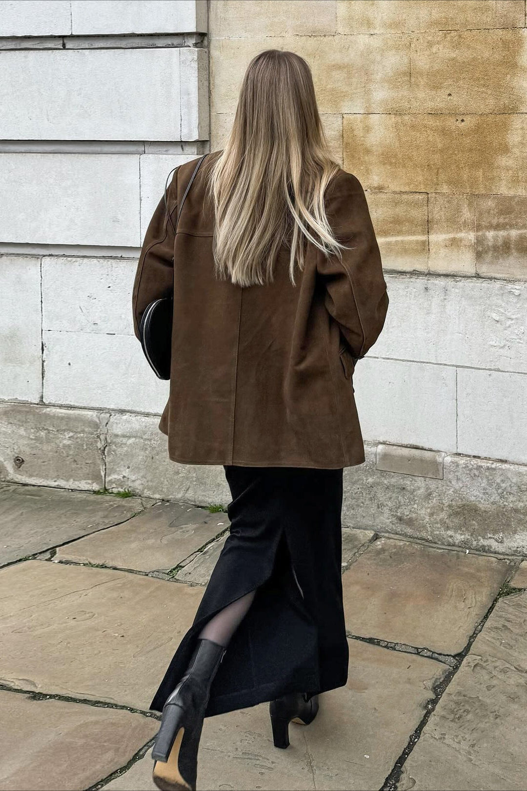 Drune | Wildlederkragenjacke