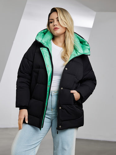 Drune | Warme und legere Daunenjacke mit Füllung für Damen - Ideal für Herbst/Winter