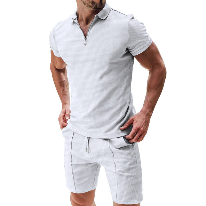 Drune-Set Kurzarm-Shirt & Shorts