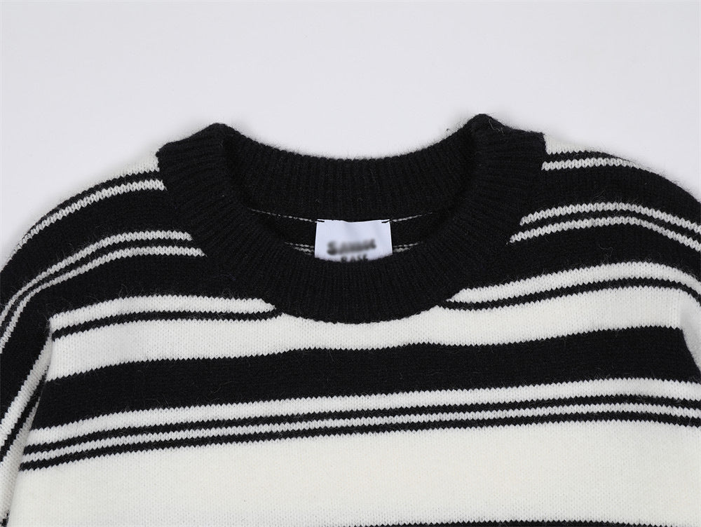 Drune | Herren gestreiftes Sweatshirt