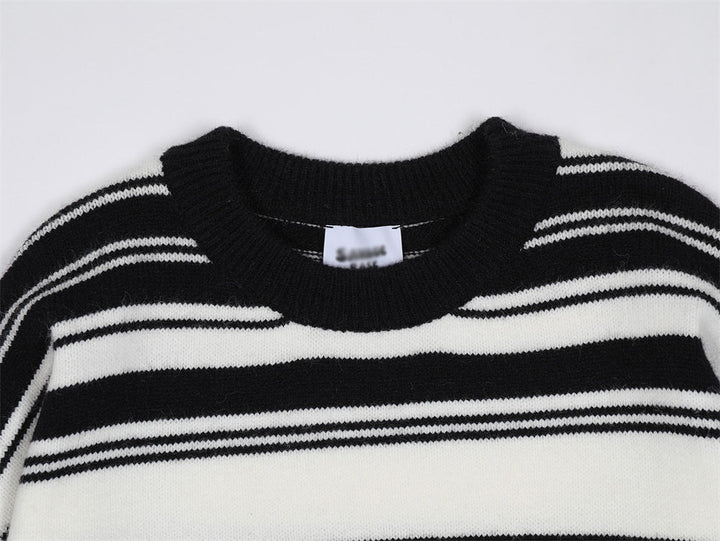 Drune | Herren gestreiftes Sweatshirt