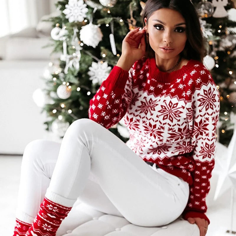 Drune | Weihnachtlicher Strickpullover