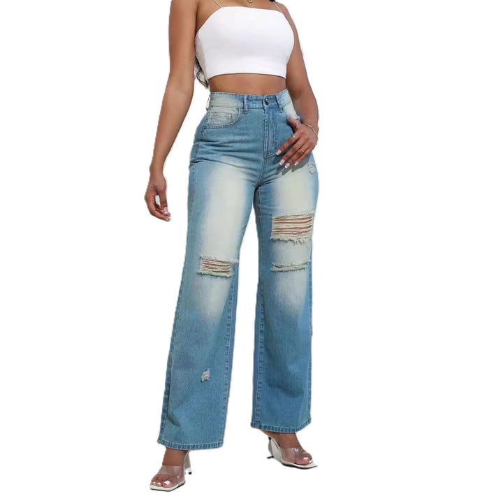 Drune | Weit Geschnittene Jeans Mit Hoher Taille