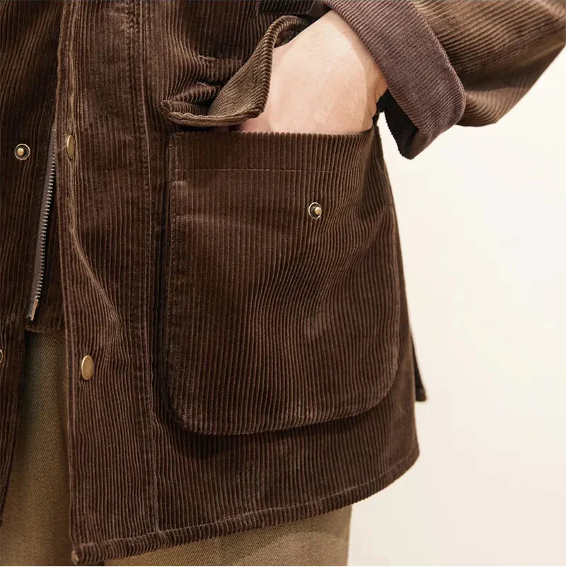 Drune | Cordjacke für Herren im Herbststil - Robinson