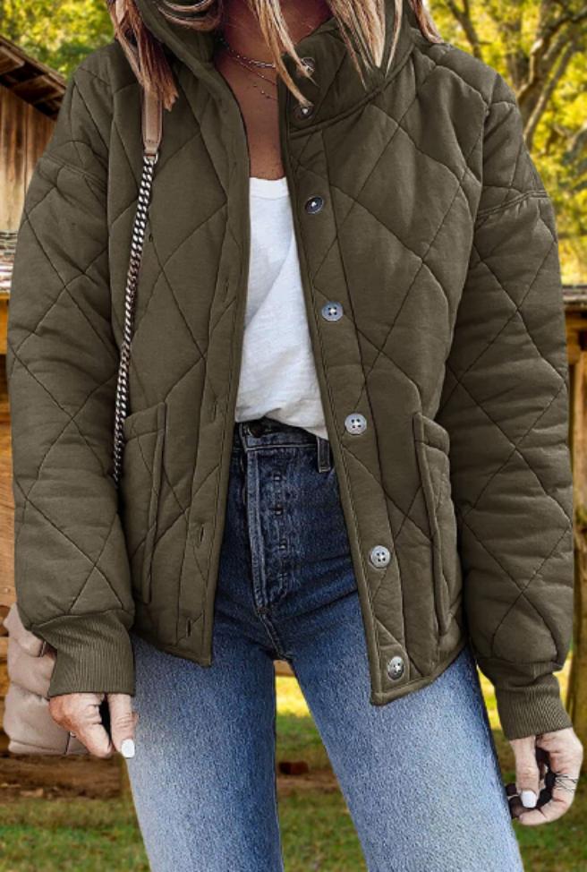 Drune | Warme Wattierte Jacke Für Frauen