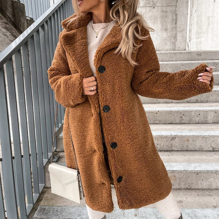 Drune | Eleganz Langarm-Pulloverjacke für Damen
