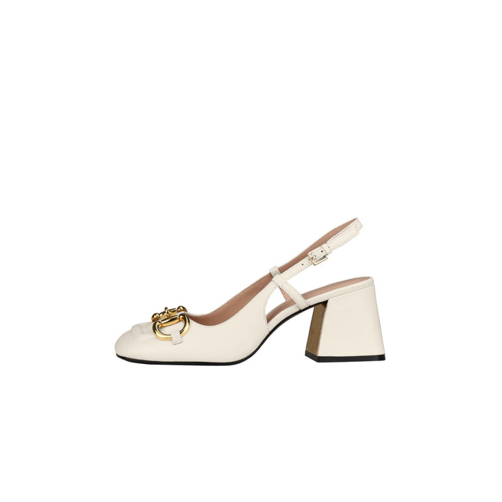 Drune Retro Mary Jane Schuhe mit dicken hohen Absätzen und Schnallen