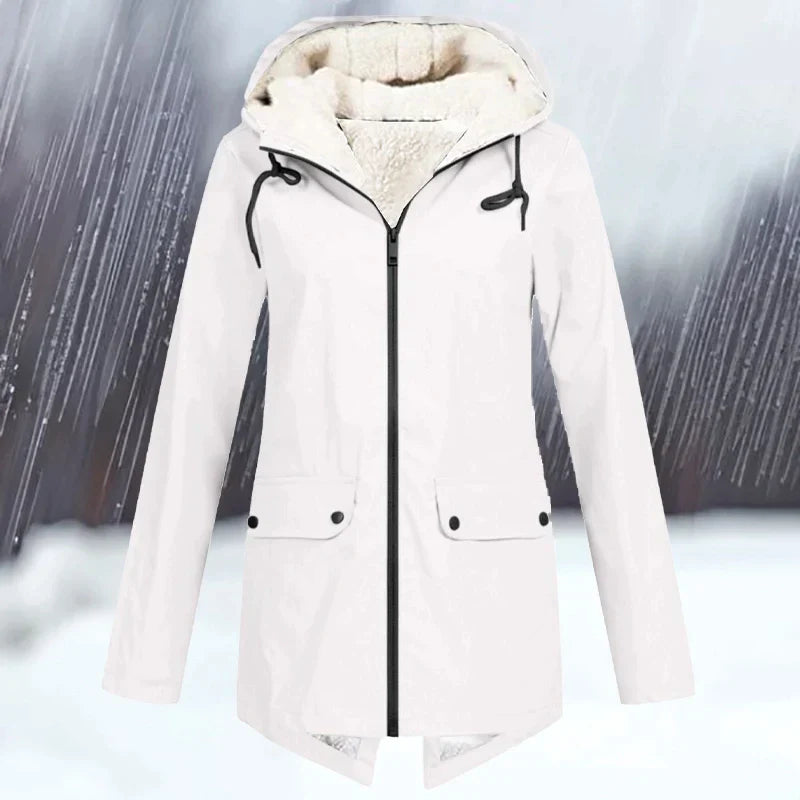 Drune | Wind und Wasserdichte Jacke mit Kapuze und Verdickung