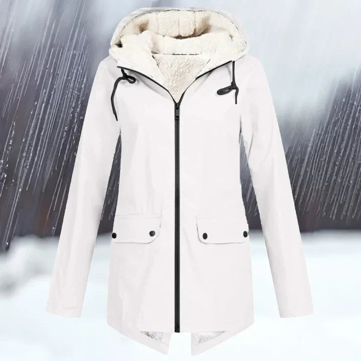 Drune | und wasserdichte Jacke mit Kapuze und Verstärkung
