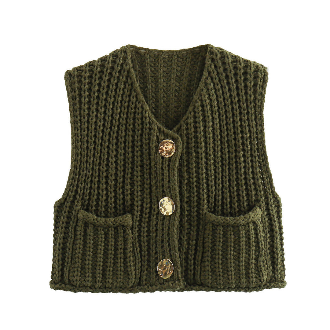 Drune | Ärmellose Gestrickte Weste