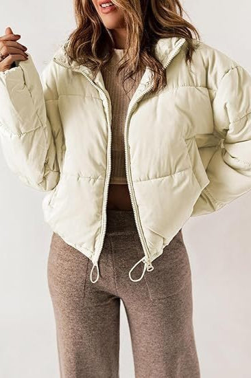Drune | Schlichte gestepptes Puffer-Jacke
