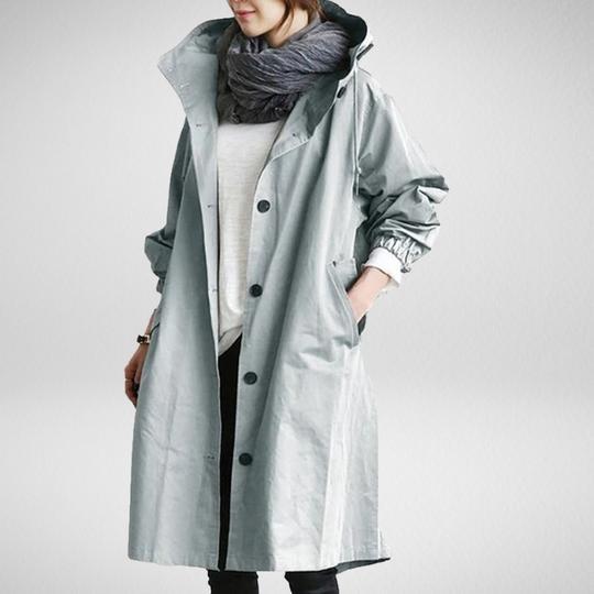 Drune | Damen Trenchcoat, Wind- und wasserdicht
