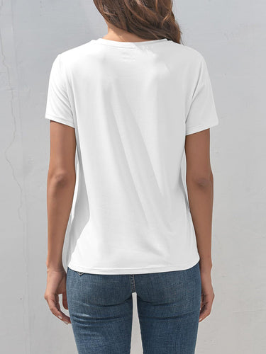 Drune | Smile Rundhals Kurzarm T-Shirt