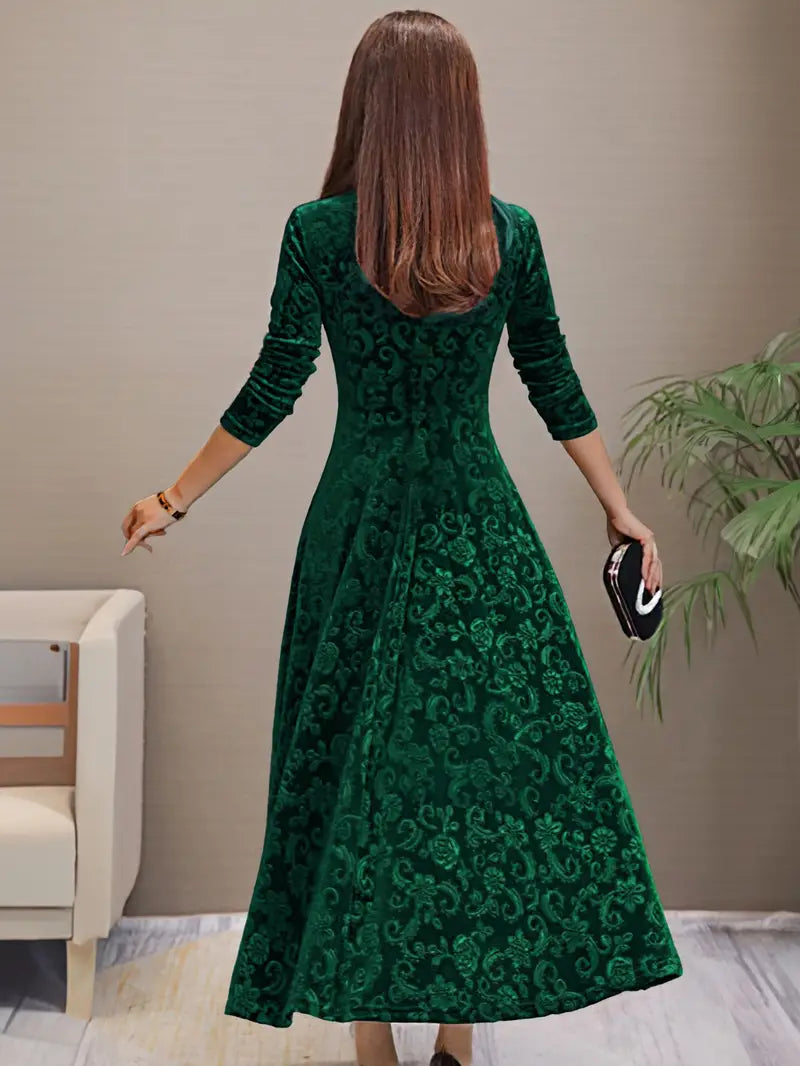 Drune - Elegantes ausgestelltes A-Linien-Kleid