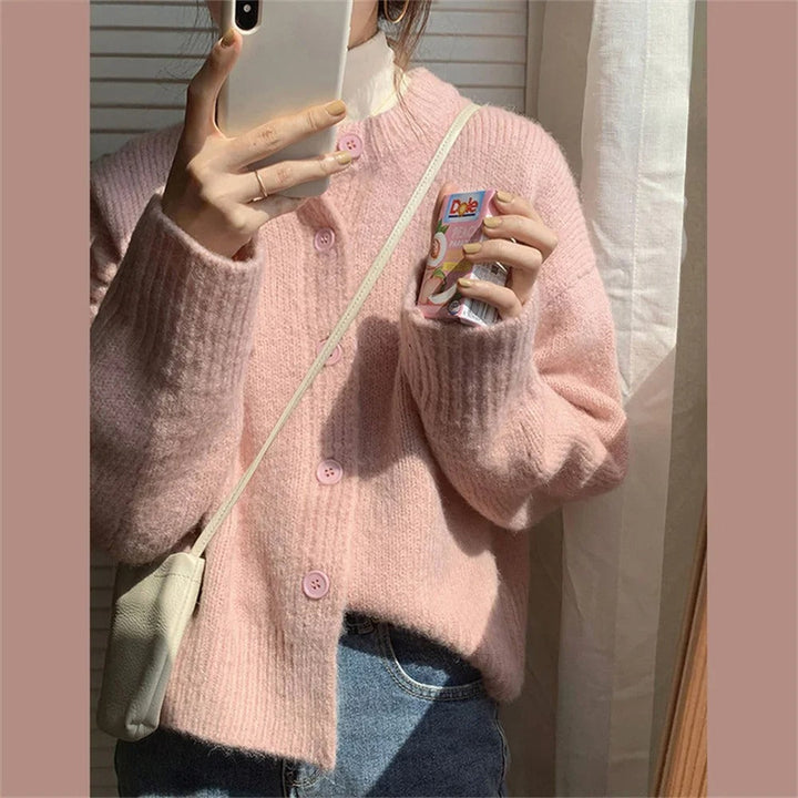 Drune | lässiger Strickcardigan-Pullover