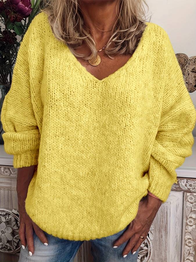 Drune | Pullover mit V-Ausschnitt