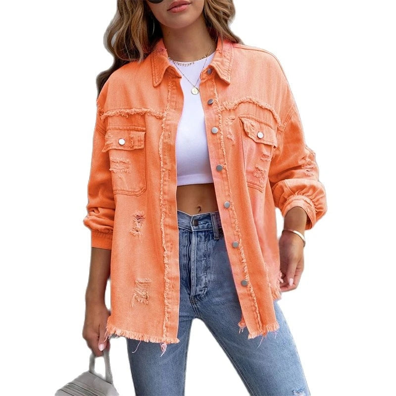Drune | Elegante und Lässige Jeansjacke
