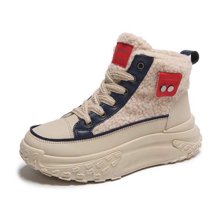 Drune – Wasserdichte Plüsch-Stiefeletten