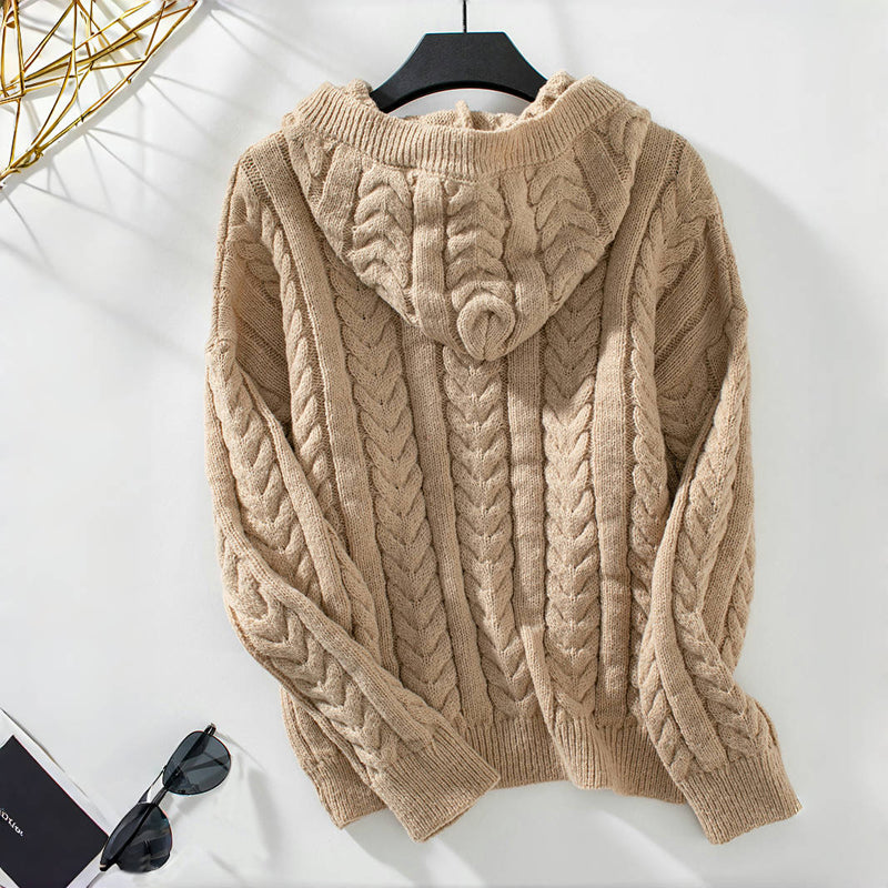 Drune | Pullover Aus Gedrehtem Strick mit Modernem Look