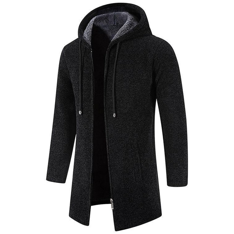Drune | Herren Wolljacke mit Kapuze
