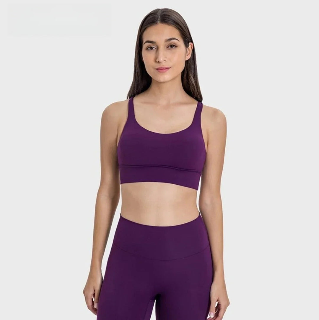 Drune | Schöner Rücken Design schlanke Brust heben nahtlose Yoga-BH