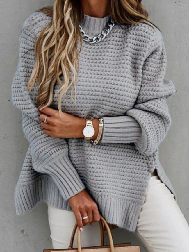 Drune | Cozy knit sweater with an elegant fit