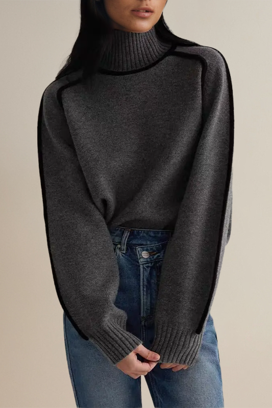 Drune | Pullover - Damen Luxus Rollkragenpullover