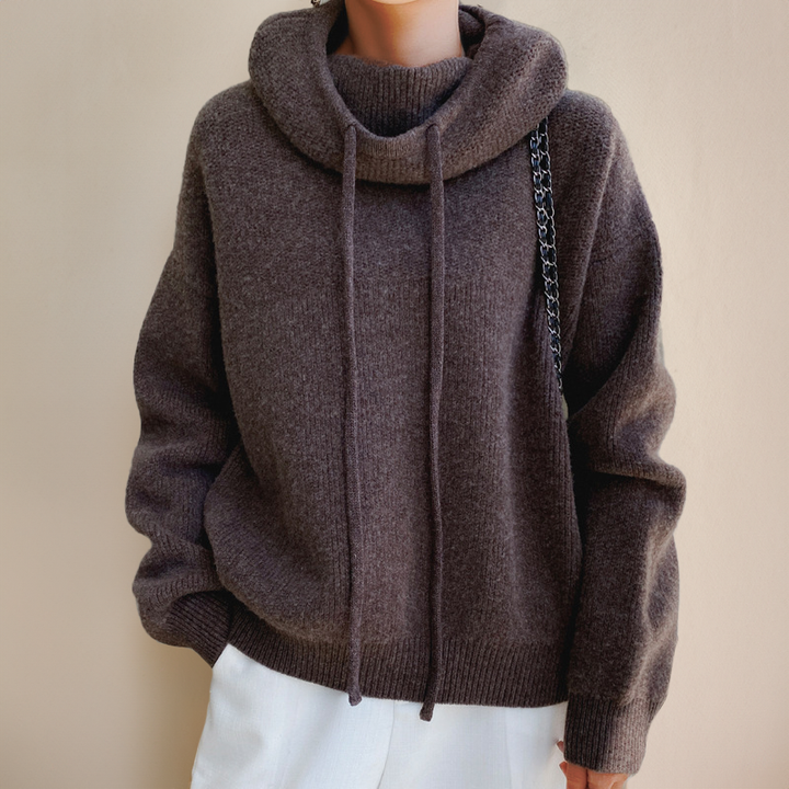 Drune | Stilvoll Strick-Hoodie für Frauen