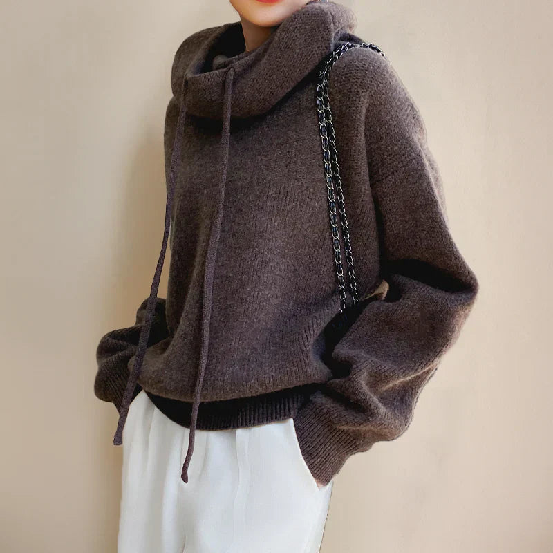 Drune | Rollkragenpullover Gerippter Saum