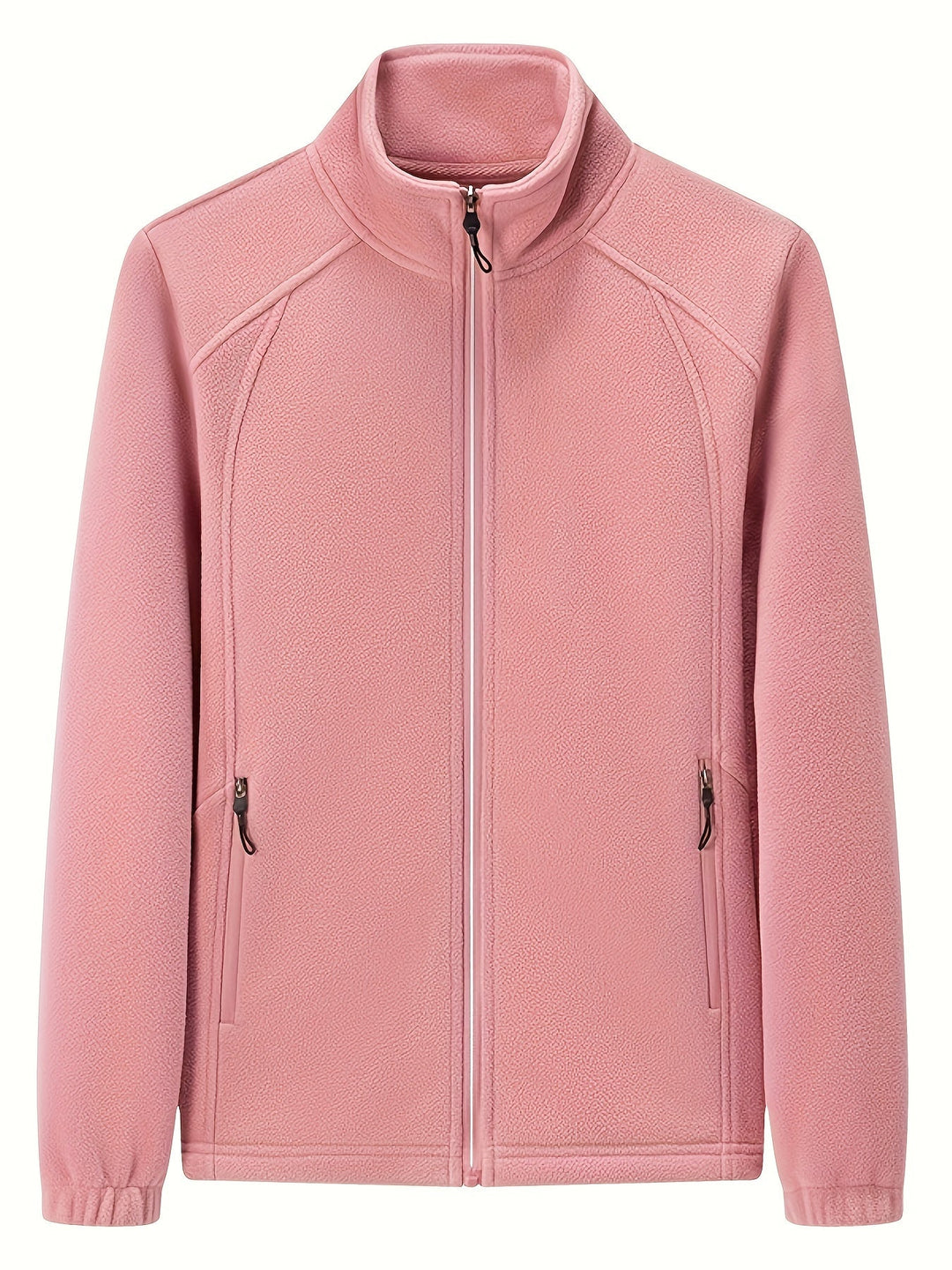 Drune | Damen Fleecejacke mit Stehkragen und Langen Ärmeln