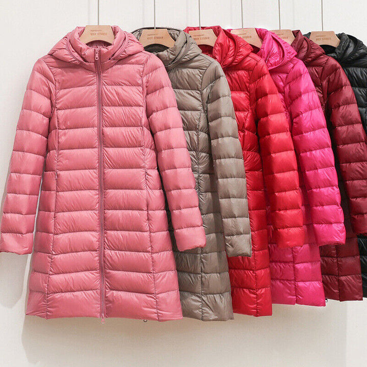 Drune | Lang Daunenjacke Angenehm Warm & Stilvoll