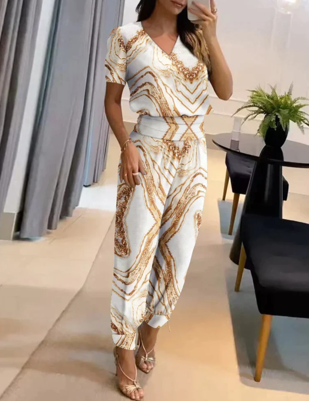 Drune | Damen Elegante Jumpsuit Overall