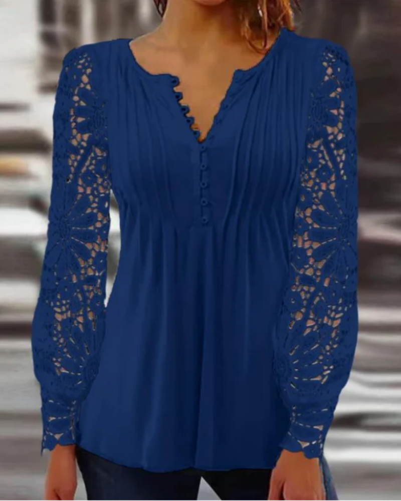 Drune | Damen Elegant Oberteil Schicken