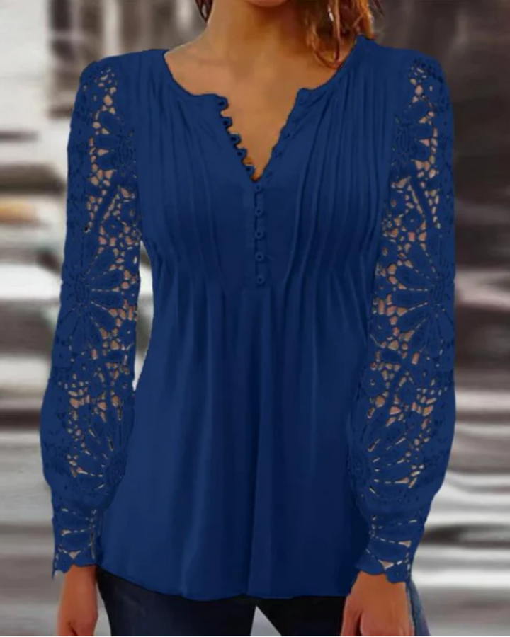 Drune | Damen Elegant Oberteil Schicken