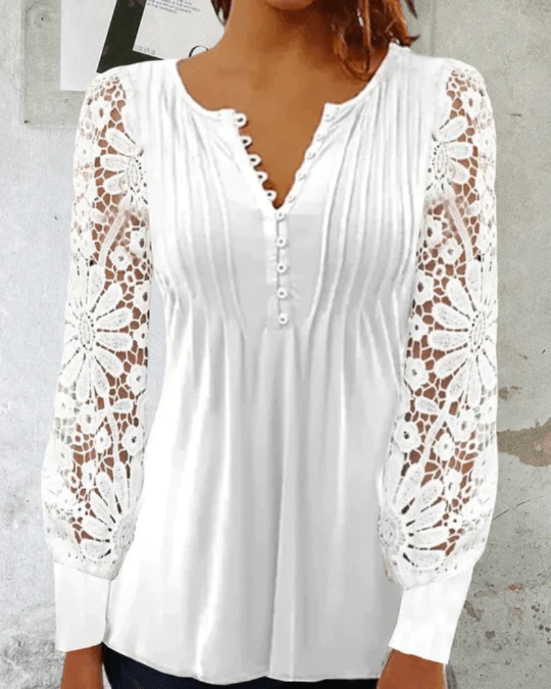 Drune | Damen Elegant Oberteil Schicken