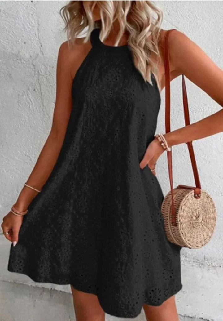 Drune | Festlich Neckholder Kleid Mini