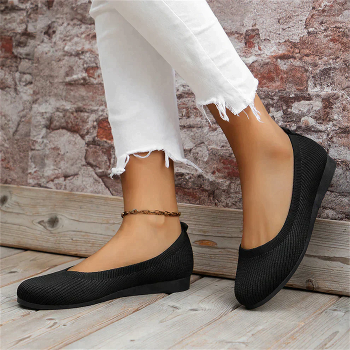 Drune | Damen Flache Schuhe Modisch Elegant