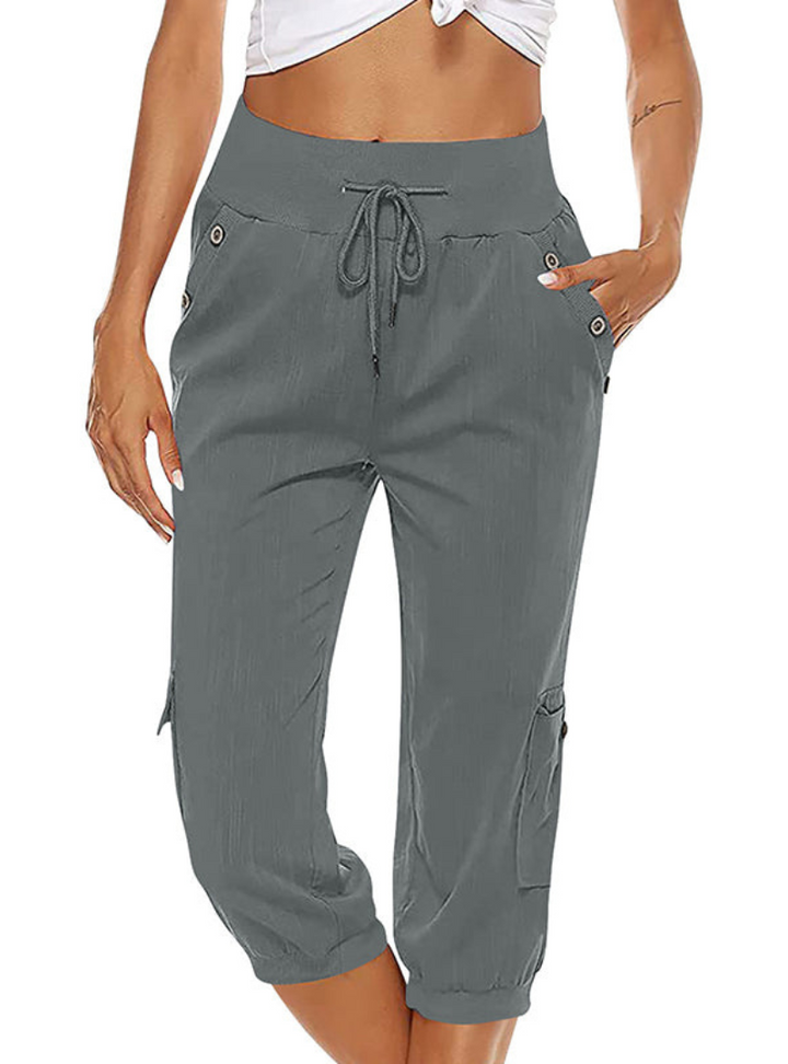 Drune | Damen Freizeithose High Waist