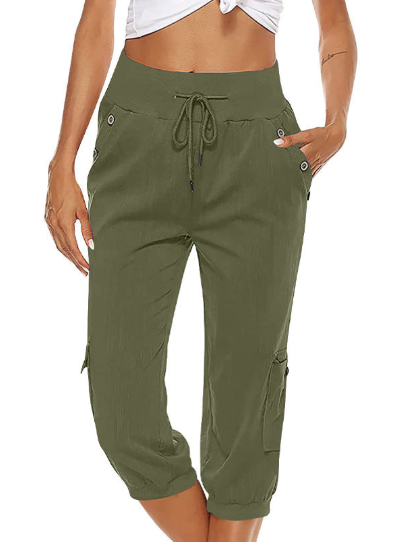 Drune | Damen Freizeithose High Waist