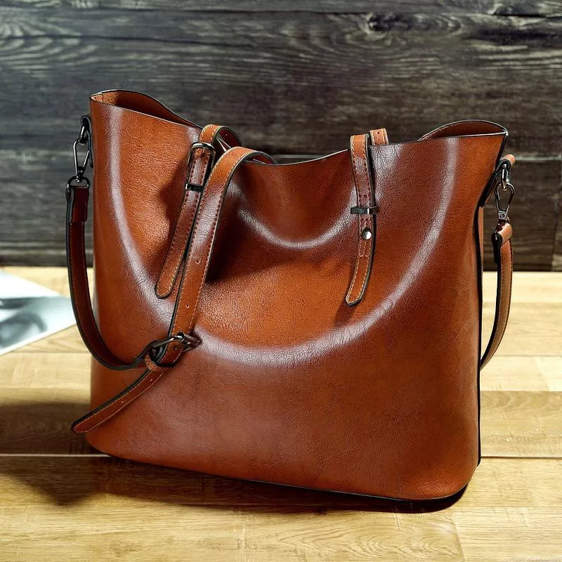 Drune | Damen Designer Handtasche Schwarz